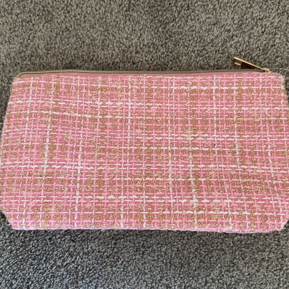 Big Makeup/ cosmetic bag in pink 12*7